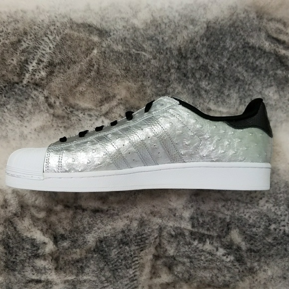 Adidas Men Superstar Metallic Ostrich Leather Shoe - Picture 3 of 7